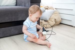 baby playing with wires | circuit breaker vs safety switch | Unified Electrical