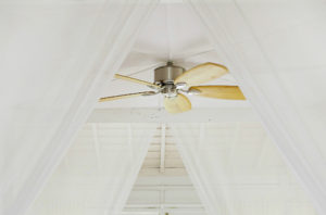 ceiling fan with curtains | how effective are ceiling fans? | Unified Electrical